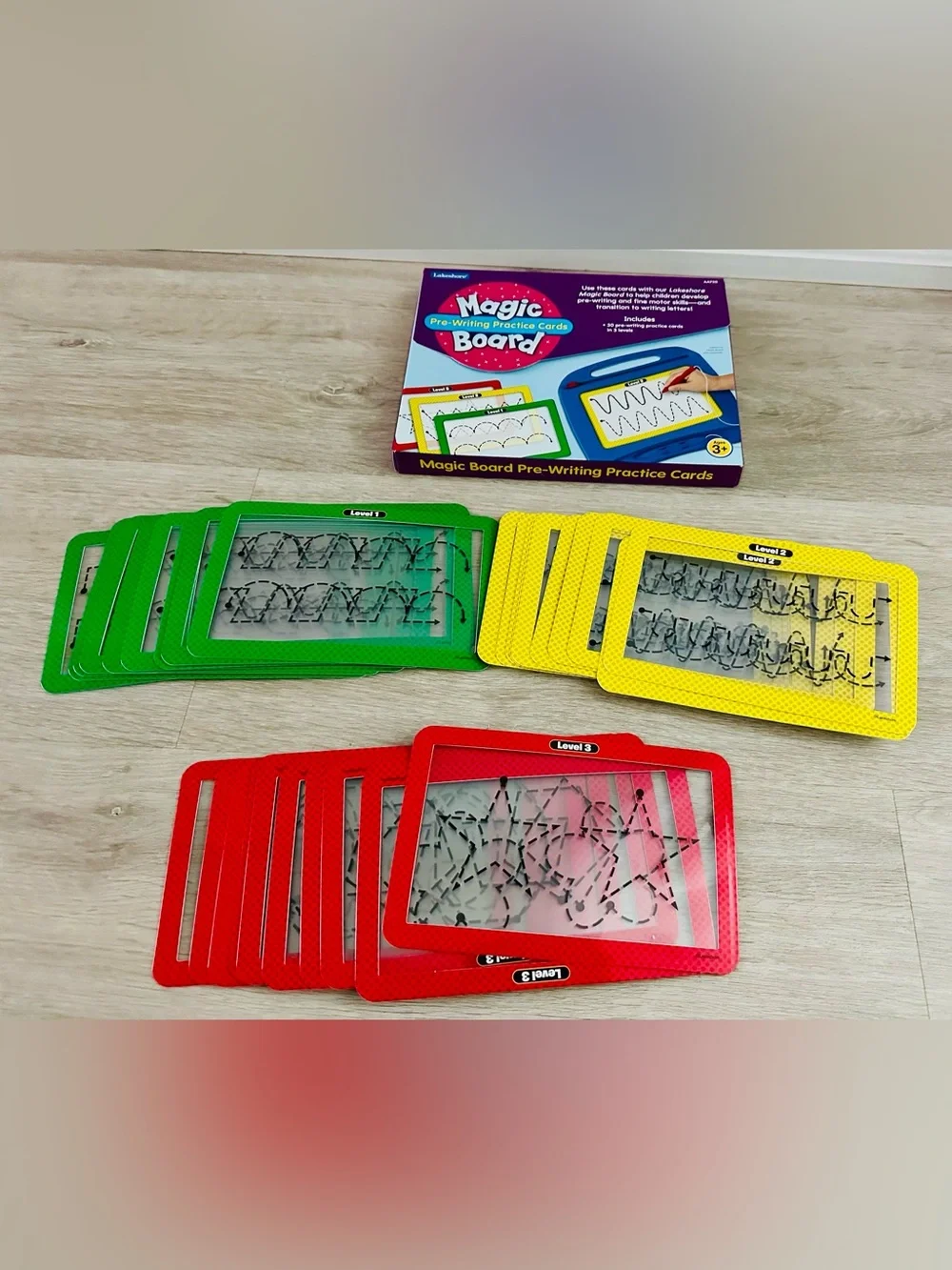 LAKESHORE LEARNING Magic Board Bundle - Magic Board + Practice + Prewriting